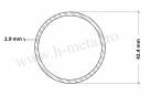 Teava rotunda otel pentru constructii 42.4x2.9 mm 1